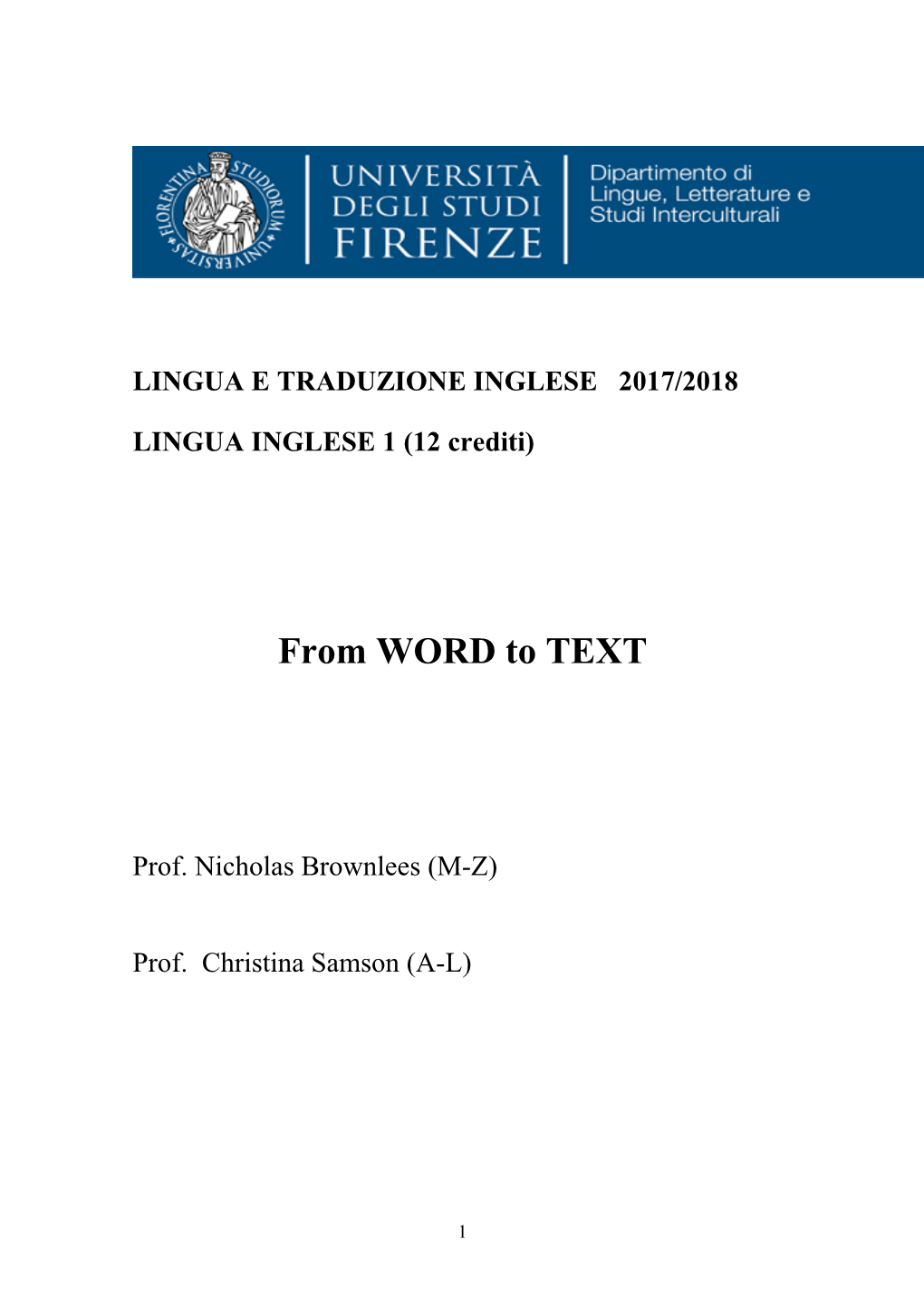 I Quattro Livelli Della Lingua Inglese