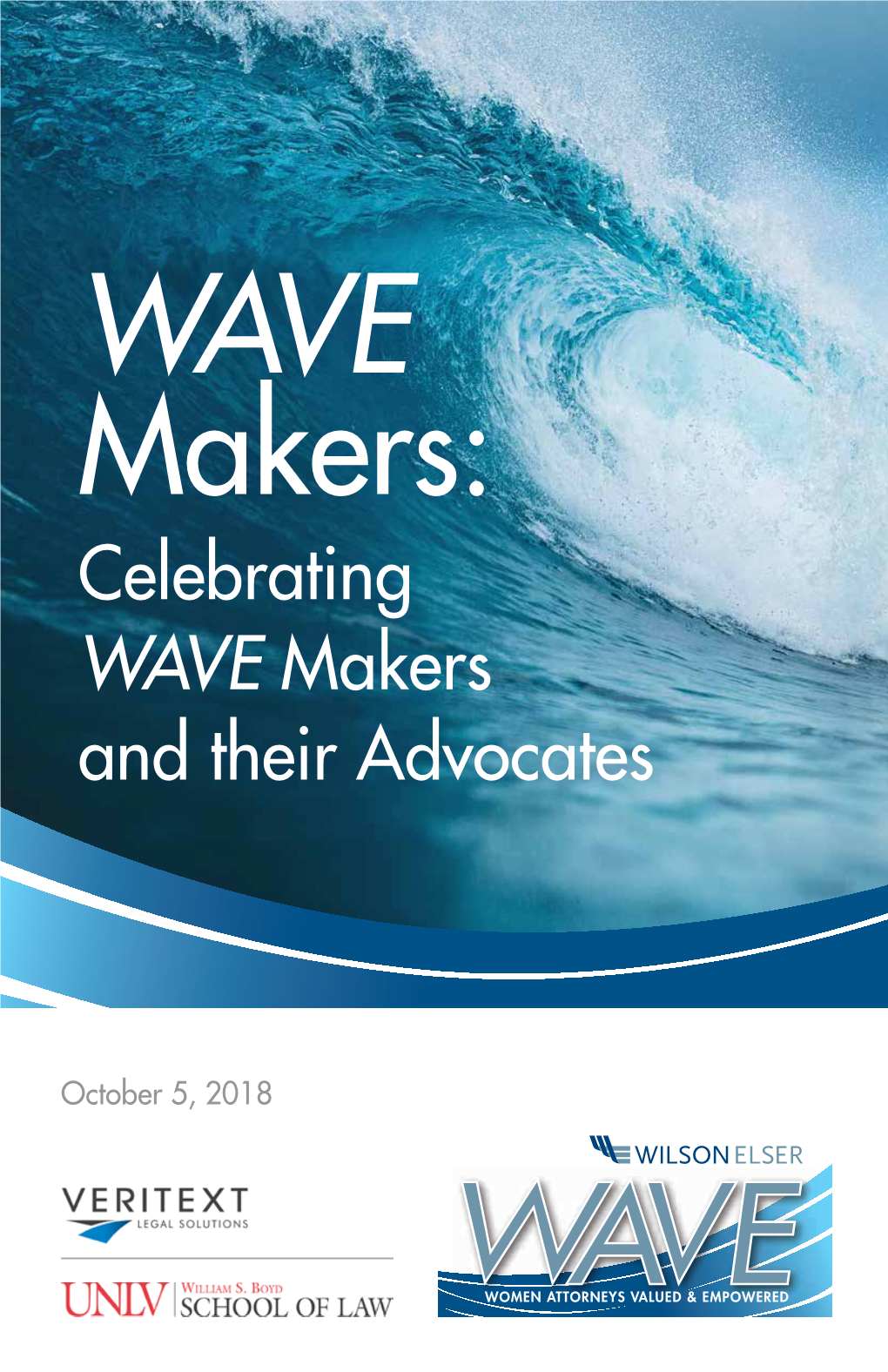 WAVE Makers: Celebrating WAVE Makers and Their Advocates