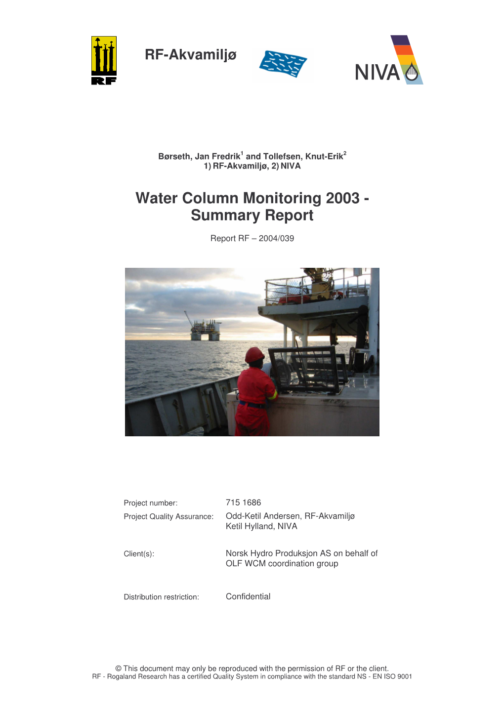 WCM 2003 Summary. Rev. 2005.Pdf