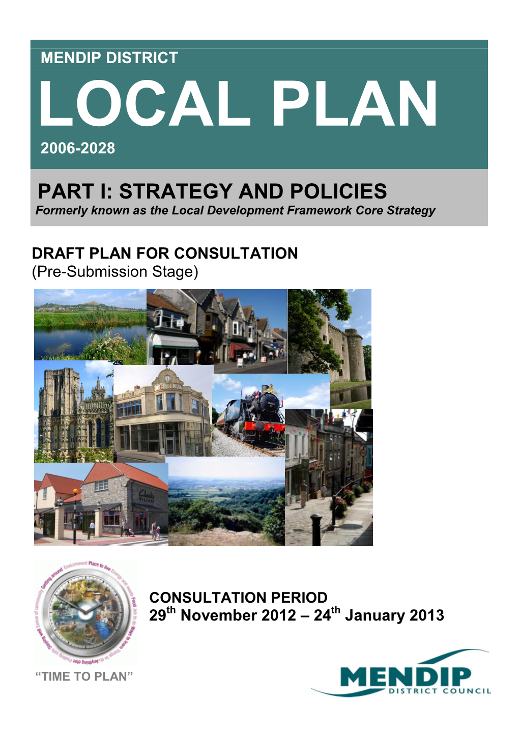 Mendip District Council Draft Local Plan 2006-2028