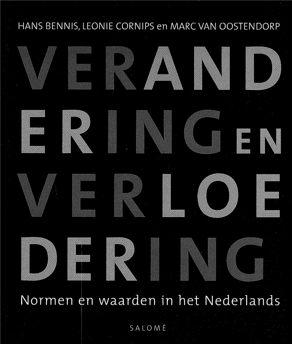 Verandering En Verloedering Normen En Waarden in Het Nederlands