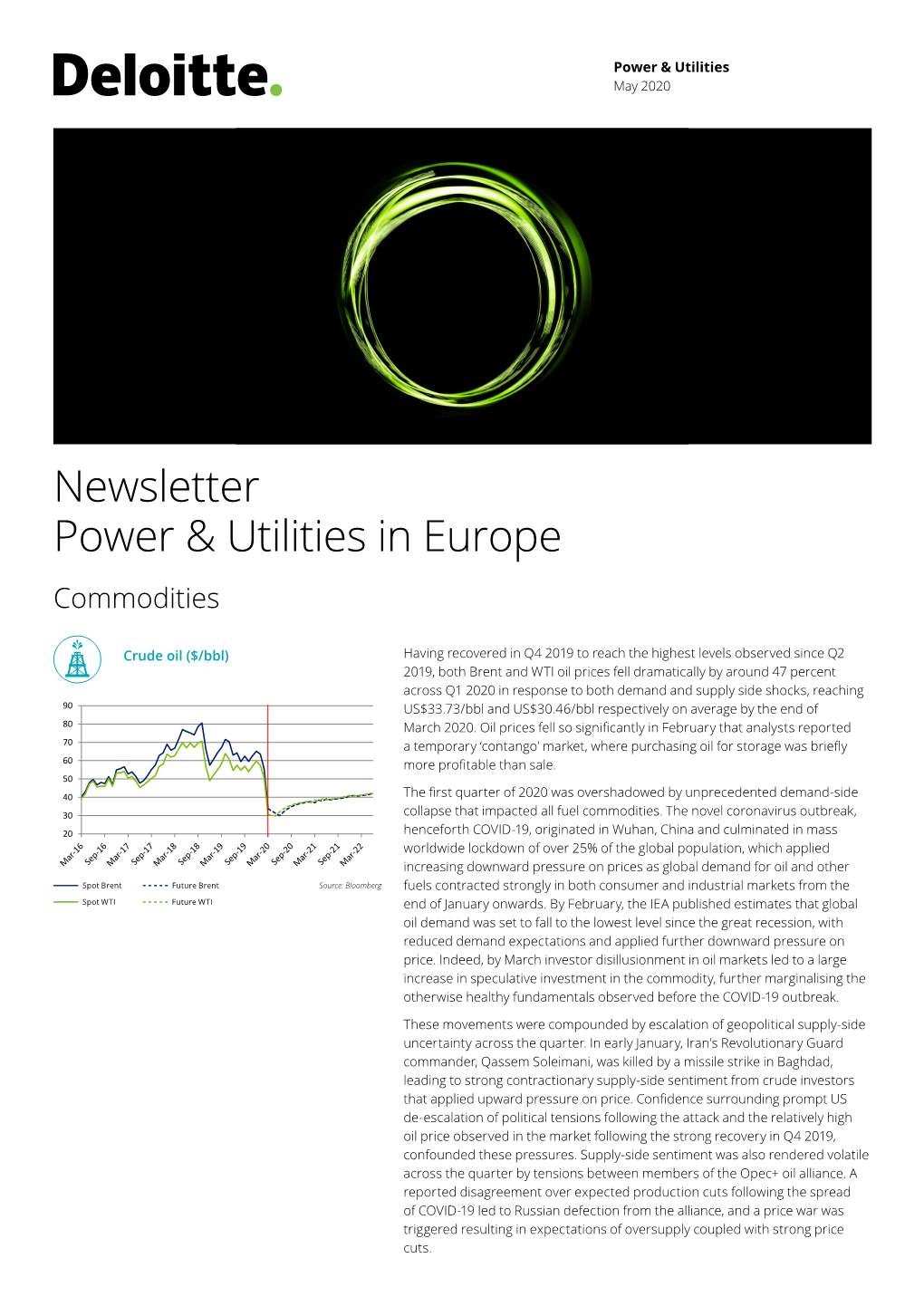 Newsletter Power & Utilities in Europe