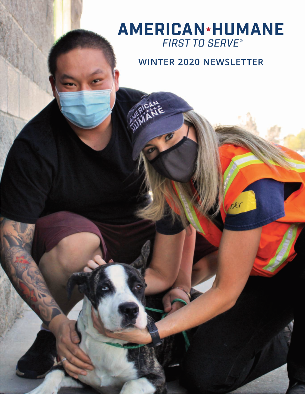 Winter 2020 Newsletter Letter from the President and Ceo Rescue Tails