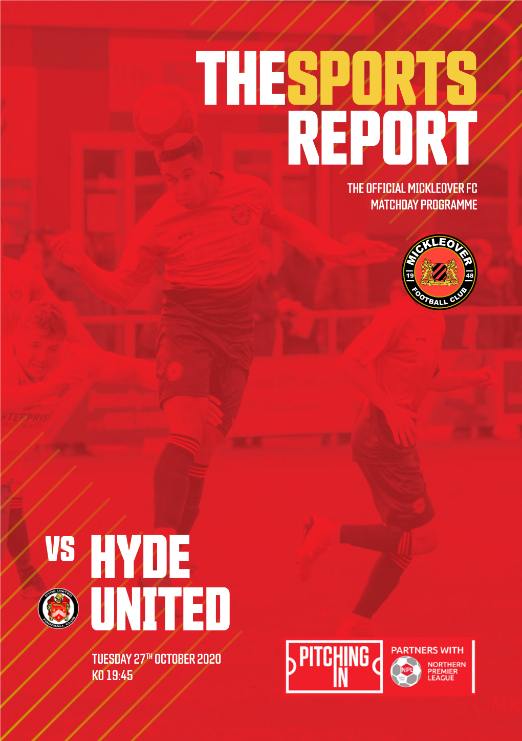 Thesports Report the Official Mickleover Fc Matchday Programme