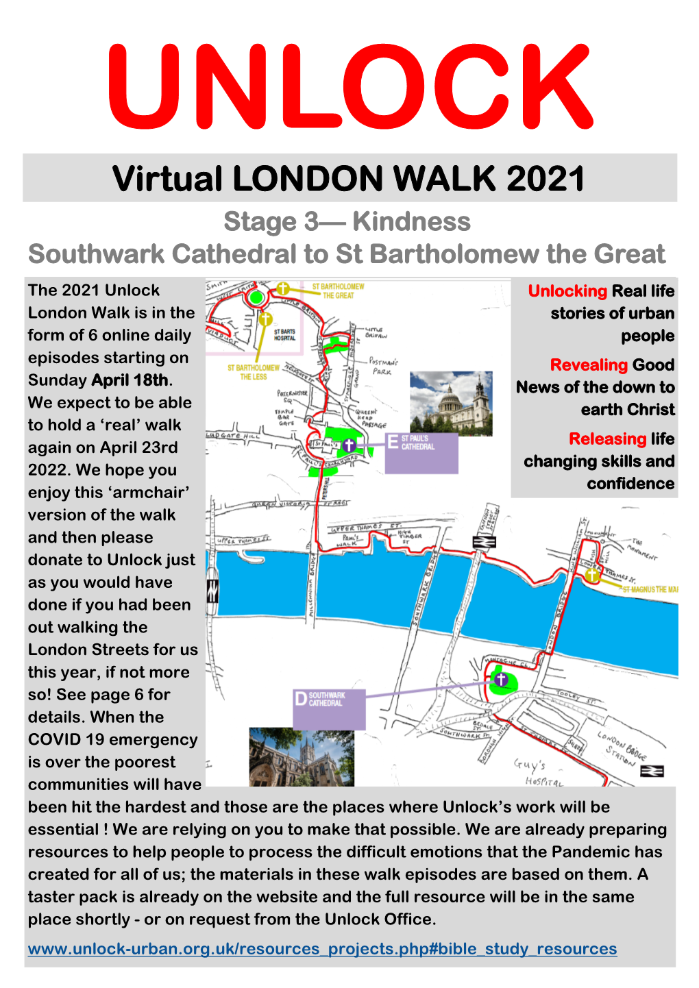 Virtual LONDON WALK 2021