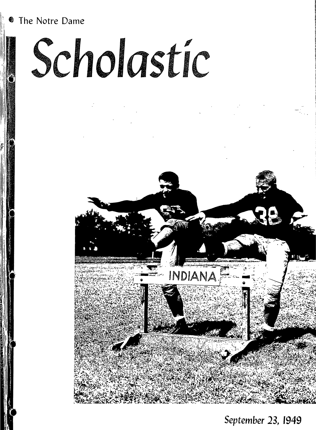 Notre Dame Scholastic, Vol. 91, No. 01 -- 23 September 1949