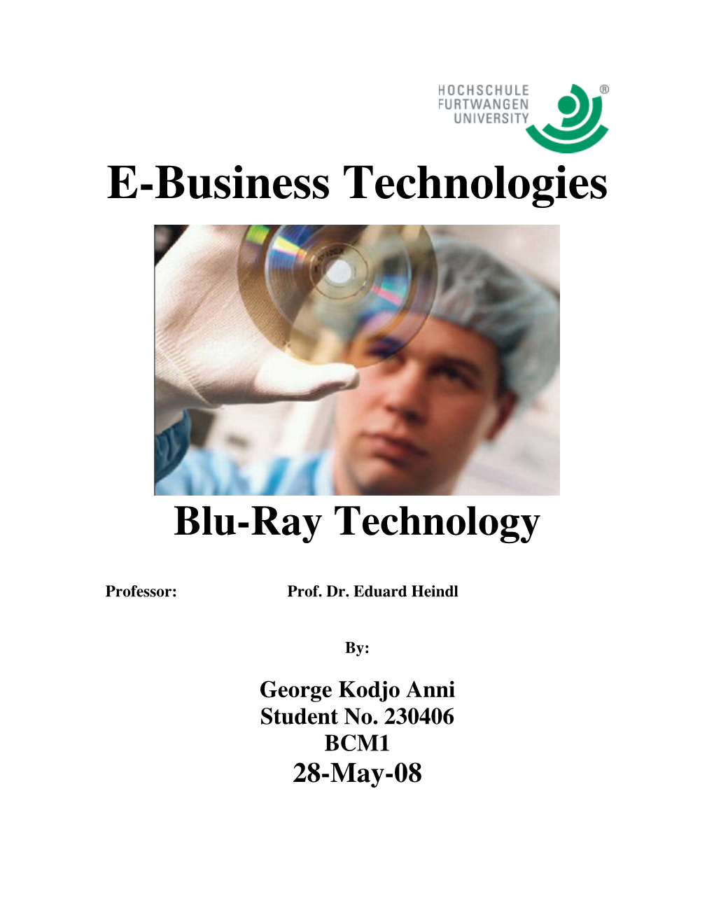 E-Business Technologies