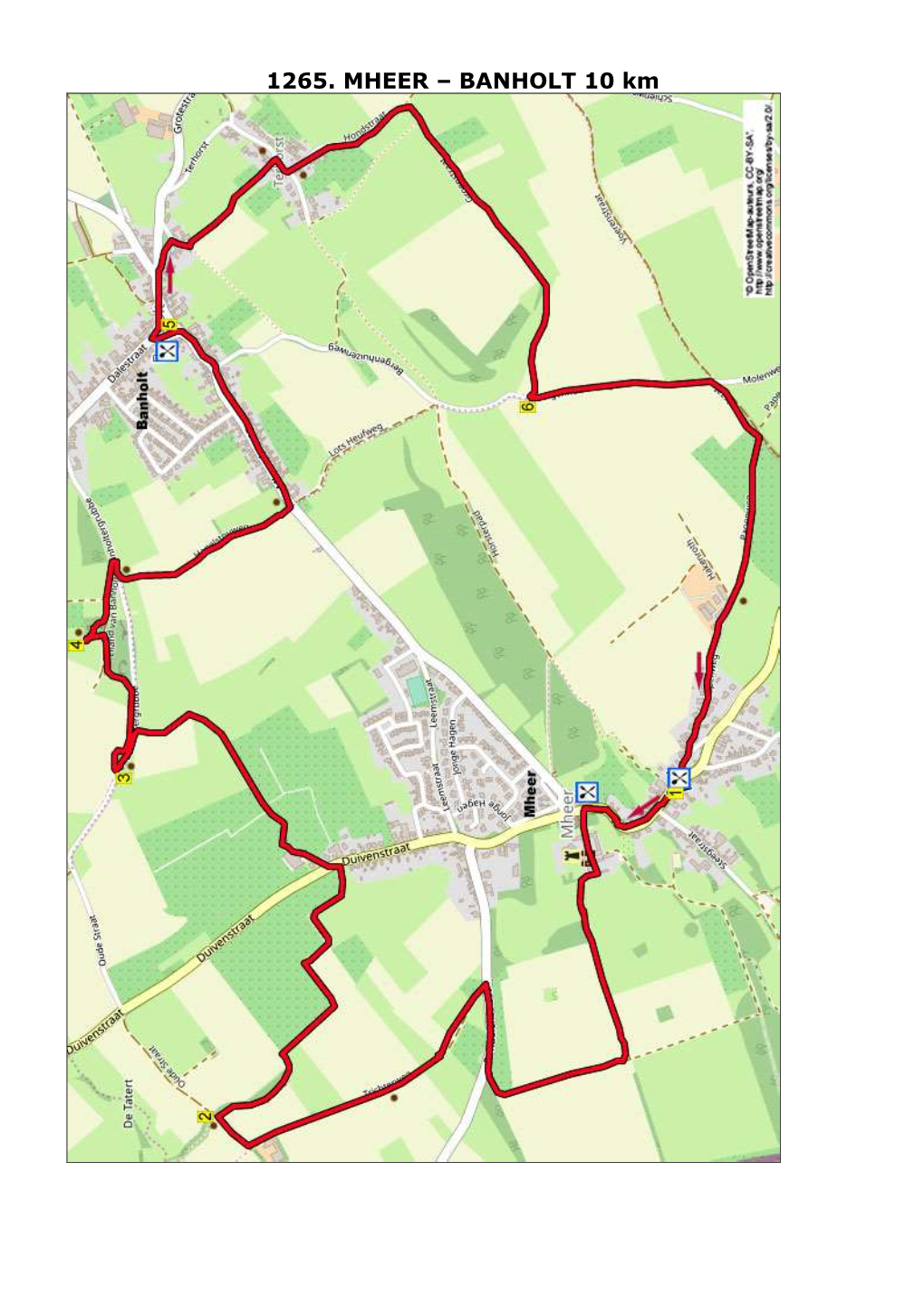 1265. MHEER – BANHOLT 10 Km