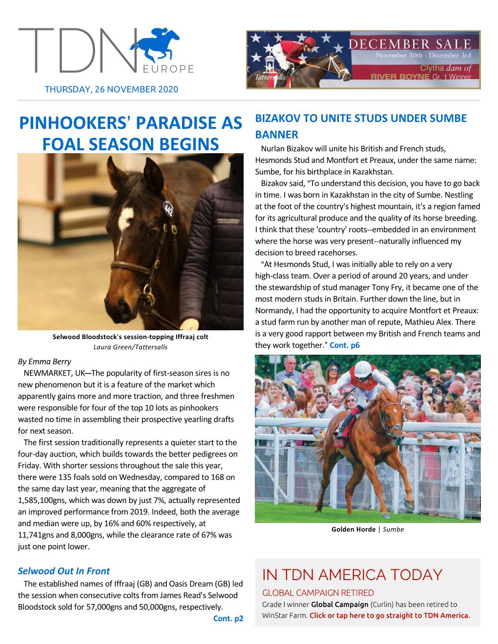 Tdn Europe • Page 2 of 14 • Thetdn.Com Thursday • 26 November 2020