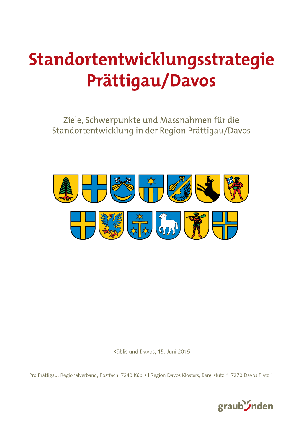 Standortentwicklungsstrategie Prättigau/Davos