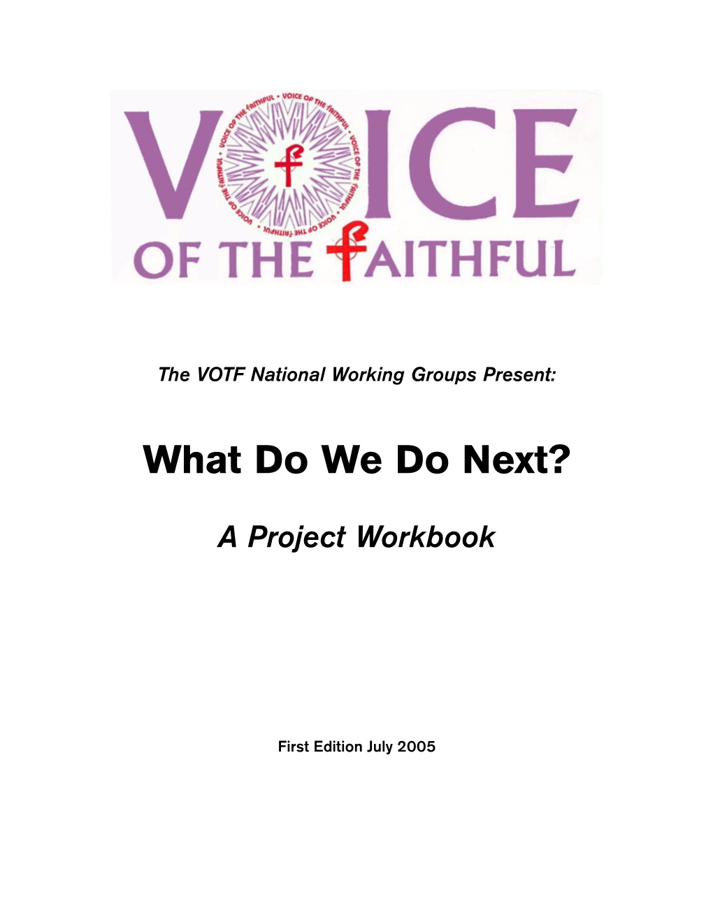 VOTF Project Workbook Page 2