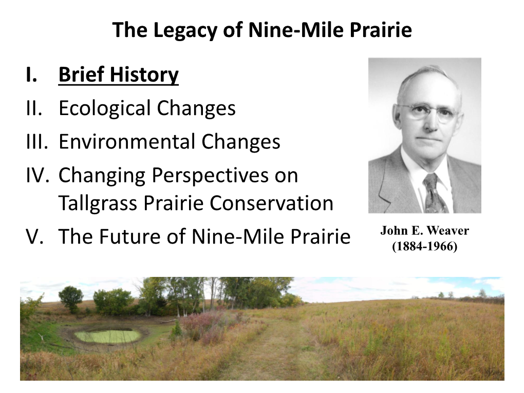 Nine-Mile Prairie I