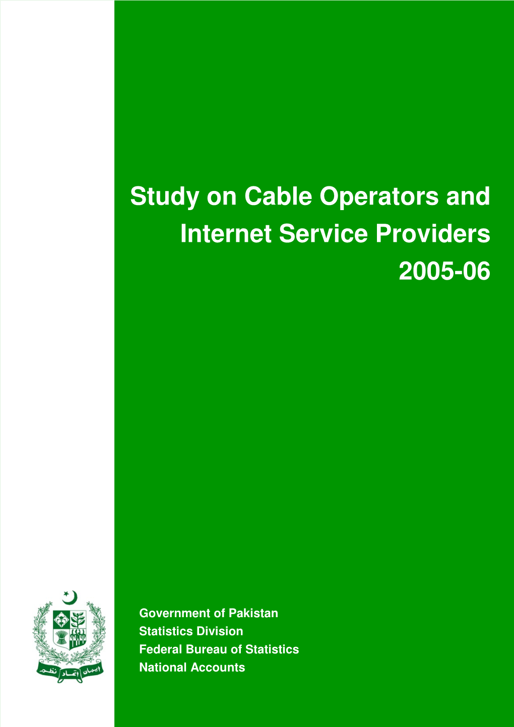 Cable and Internet Provider 2005-06 Cover