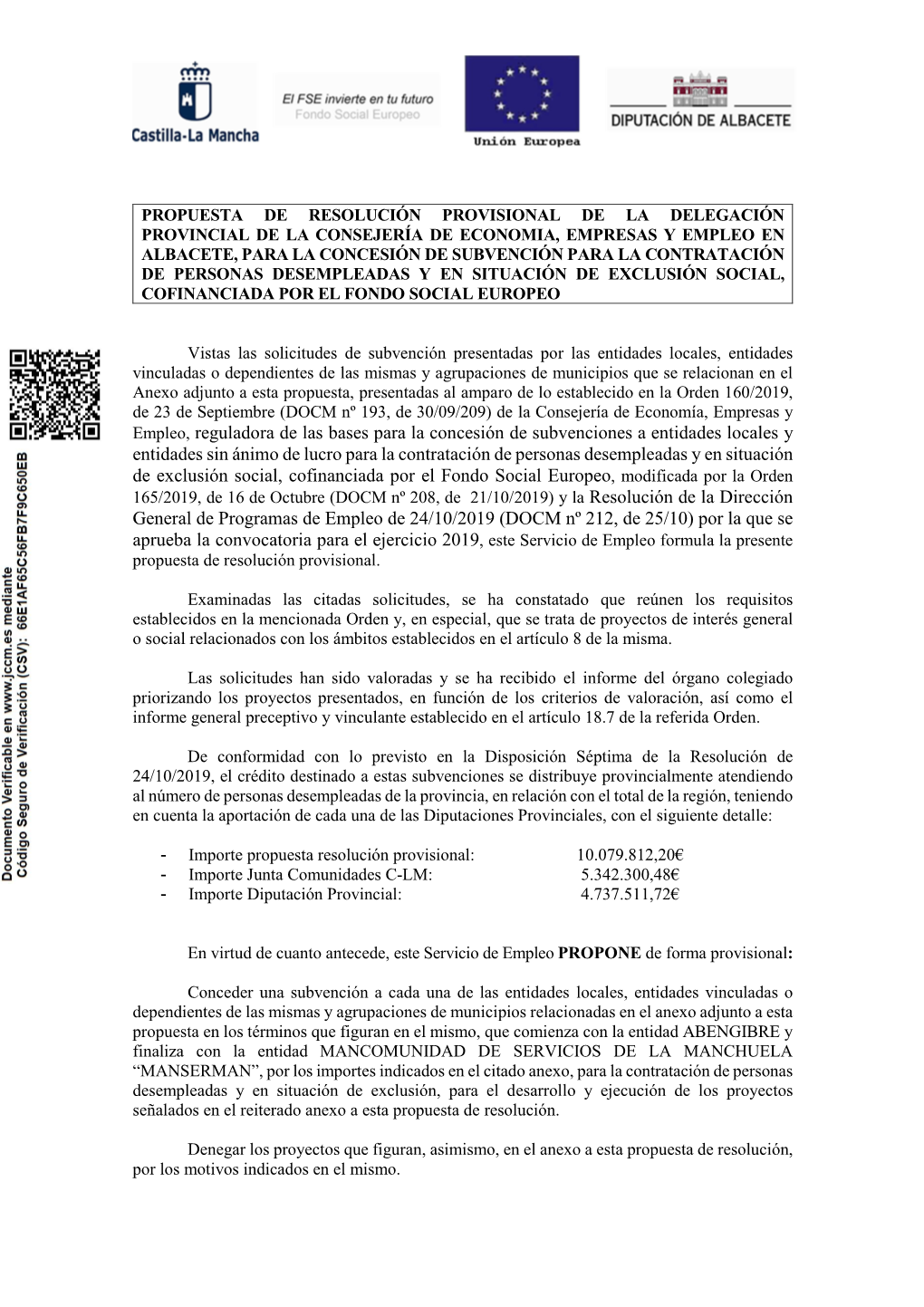 Empleo, Reguladora De Las Bases Para La Concesión De Subvenciones A