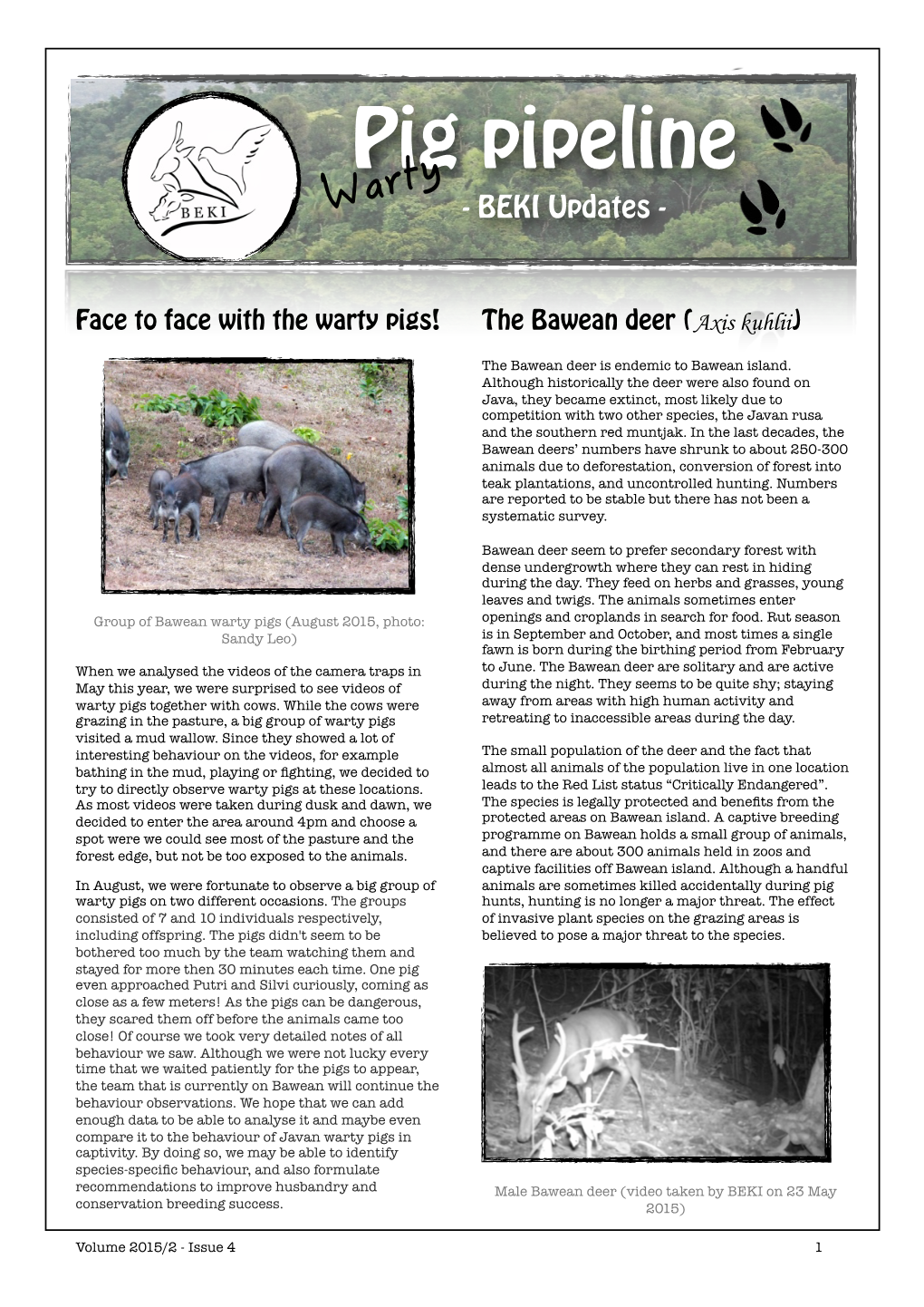 BEKI Newsletter Vol. 2 Issue 4