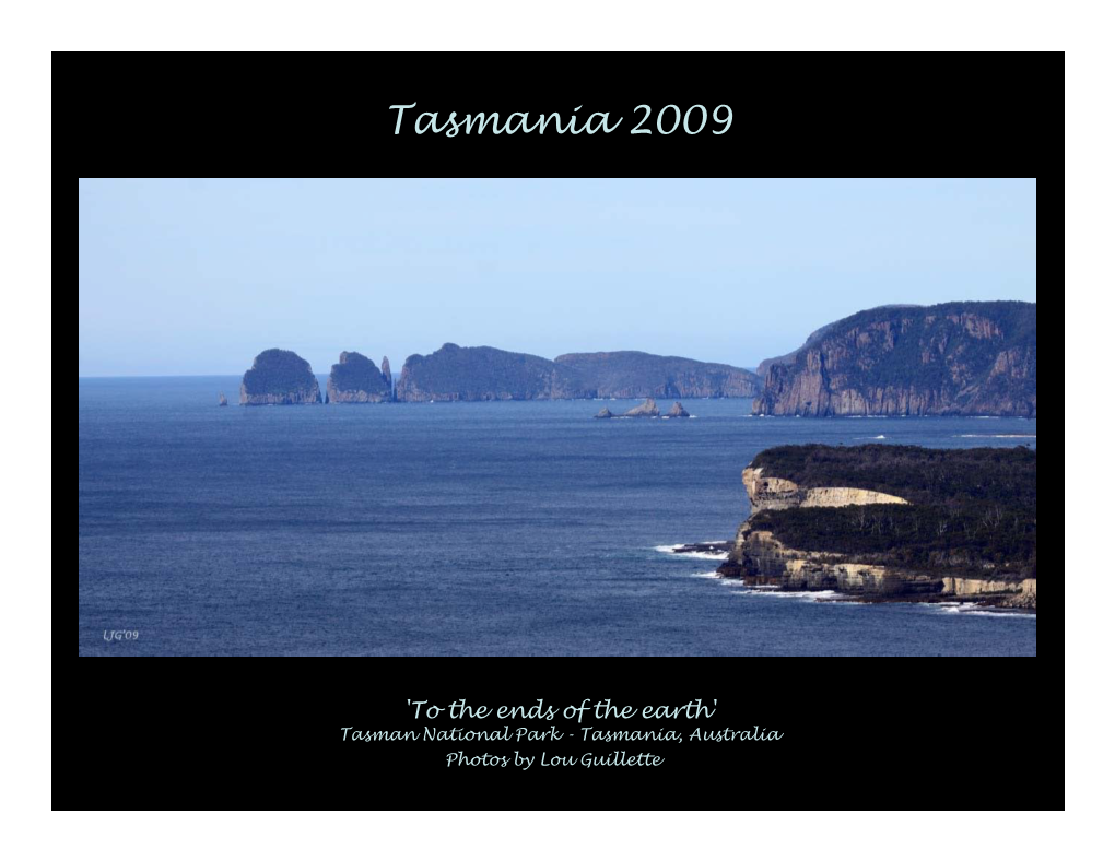 Tasmania 2009