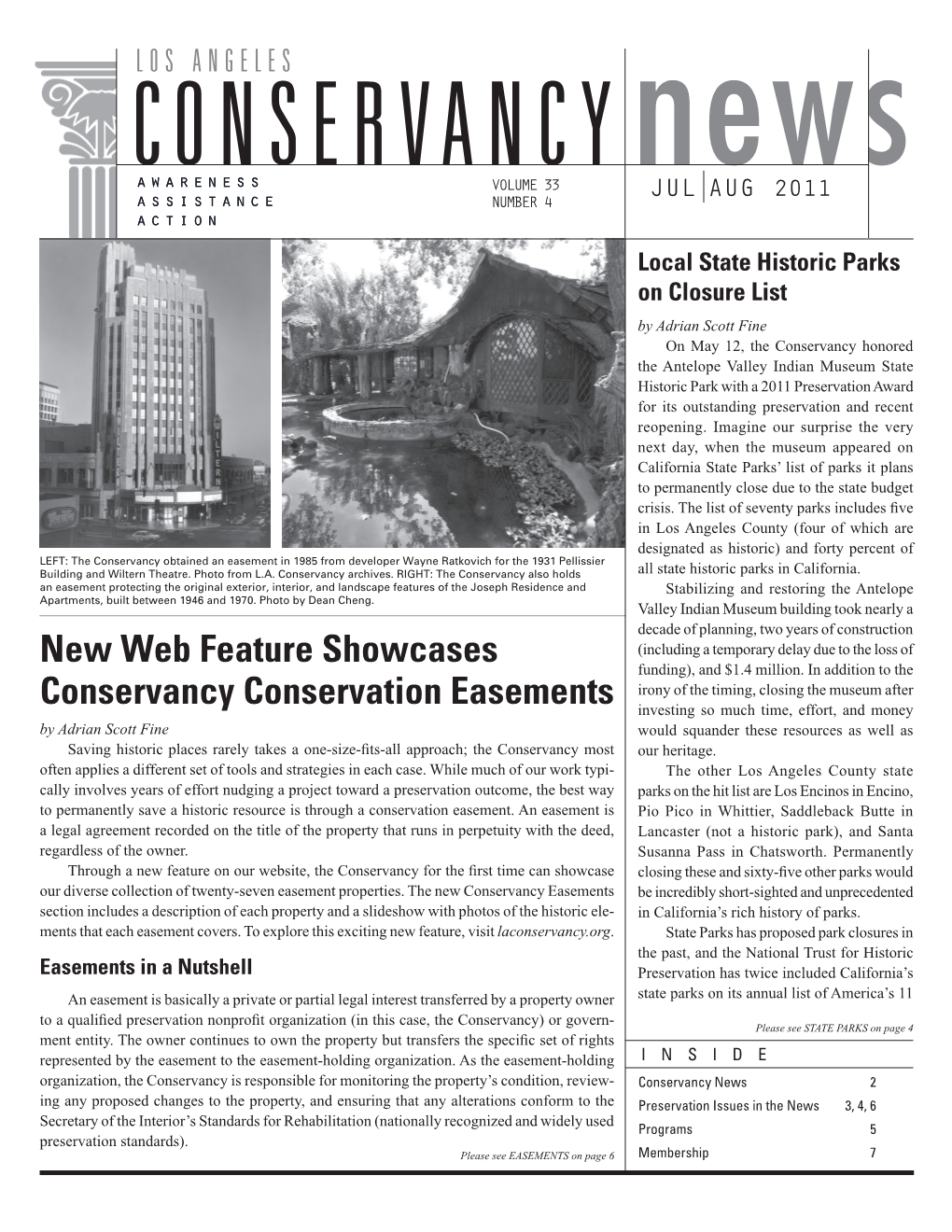 New Web Feature Showcases Conservancy Conservation