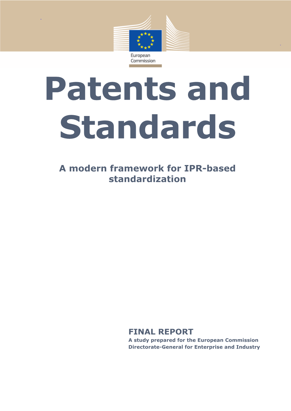 Patents and Standards