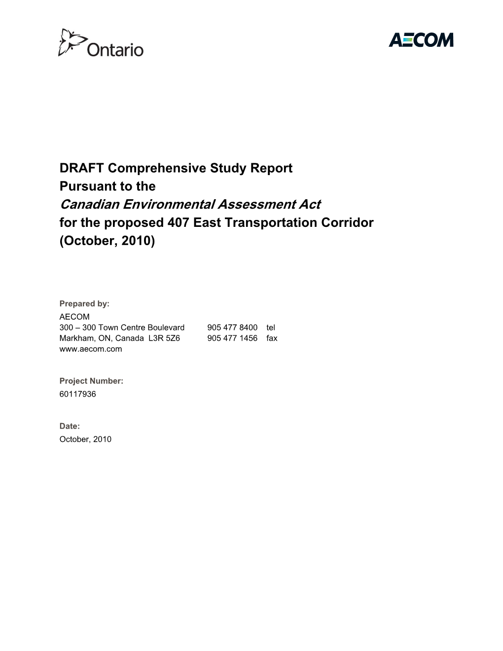 AECOM Report 1.Dot