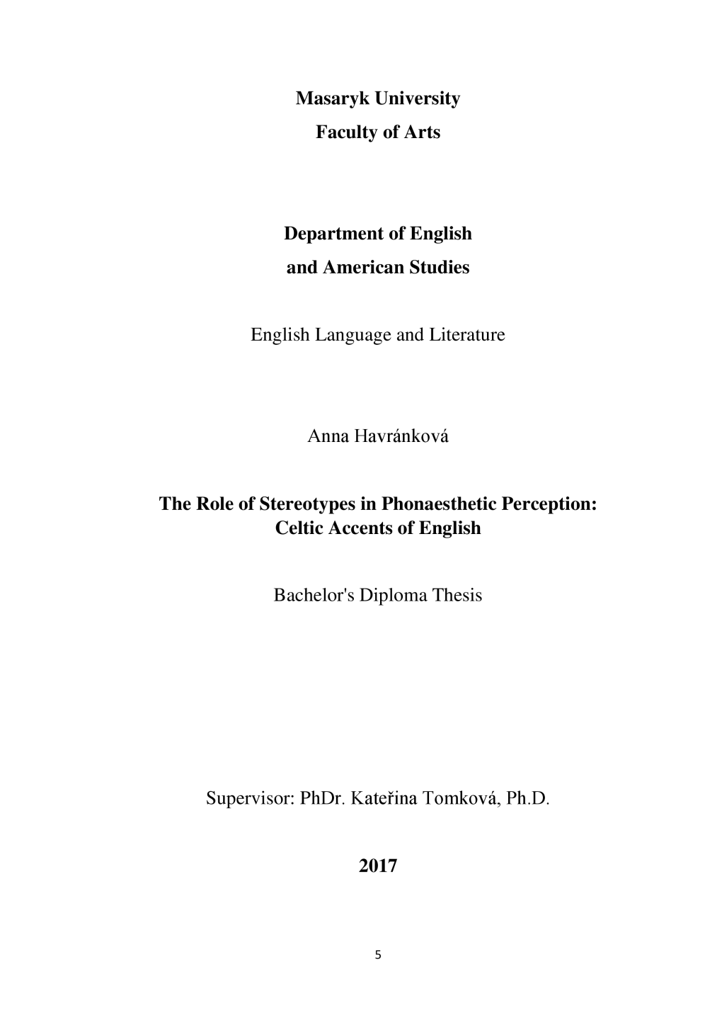 Havrankova-Thesis Archive.Pdf