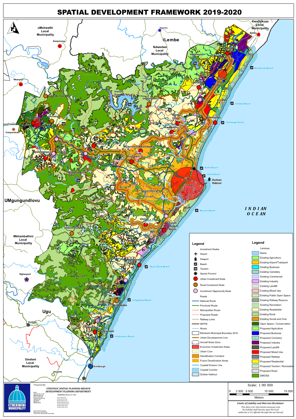 $1 Spatial Development Framework 2019-2020