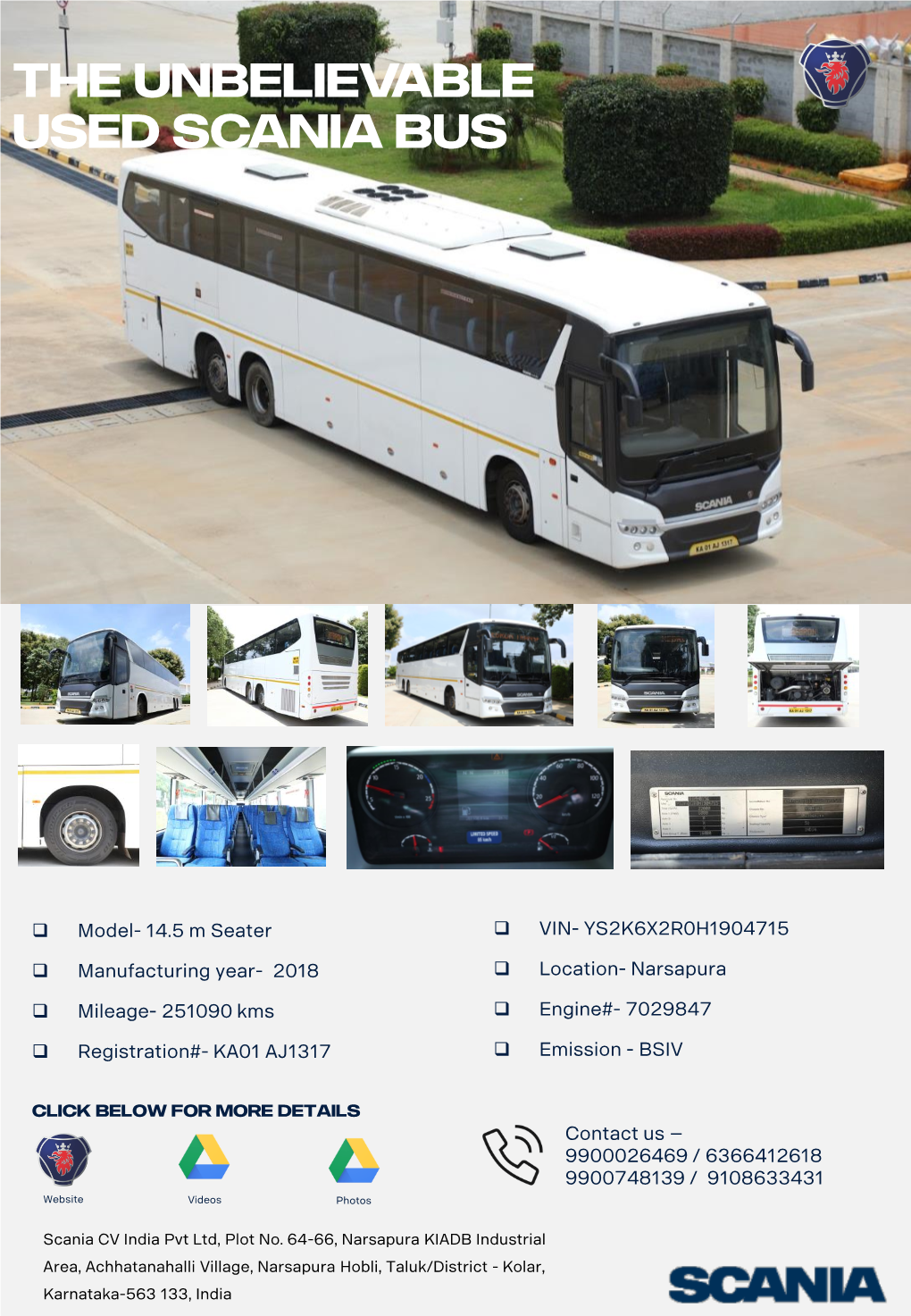 The Unbelievable Used Scania Bus