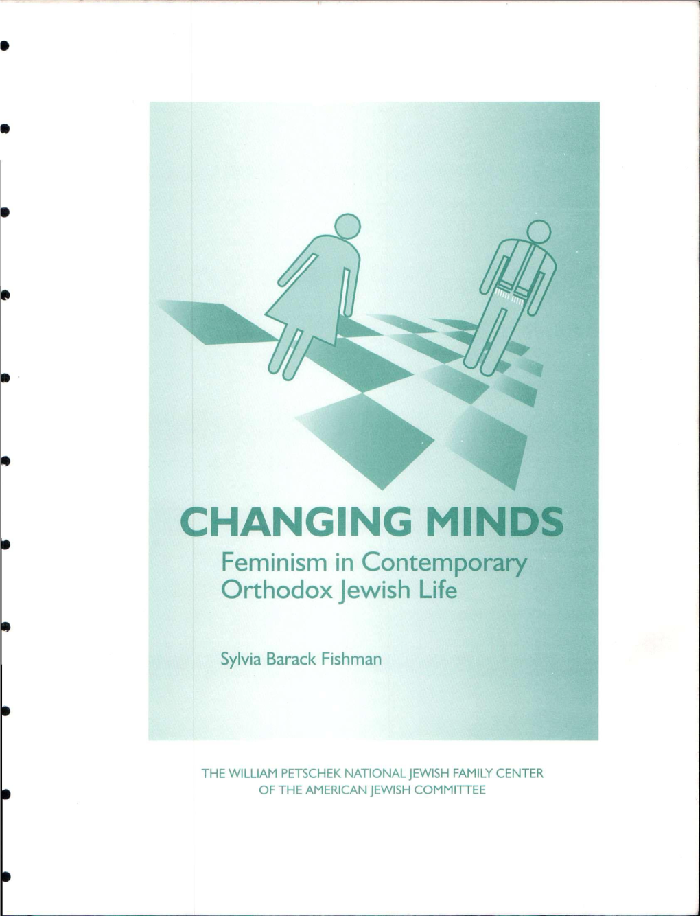 CHANGING MINDS Feminism in Contemporary Orthodox Jewish Life