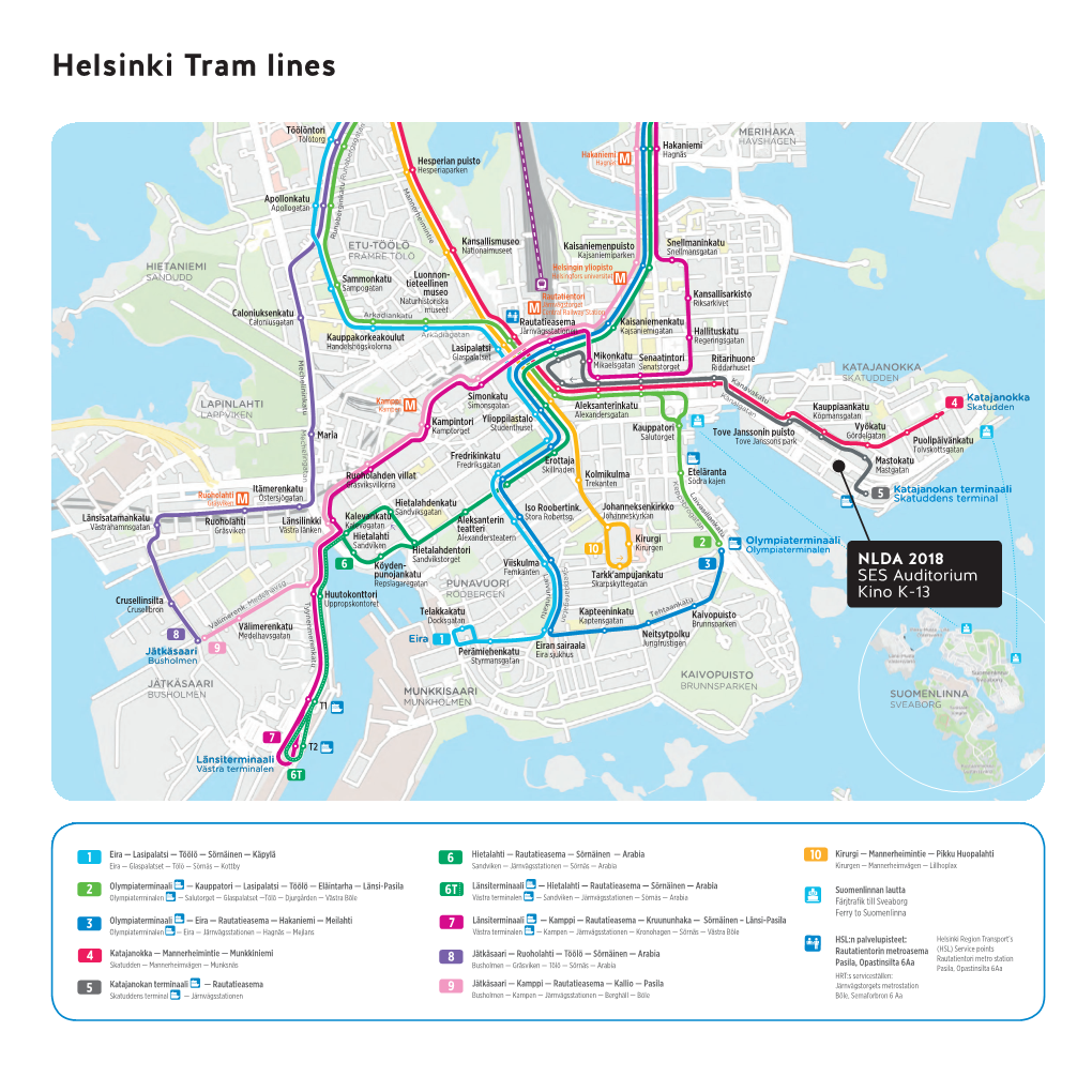Helsinki Tram Lines