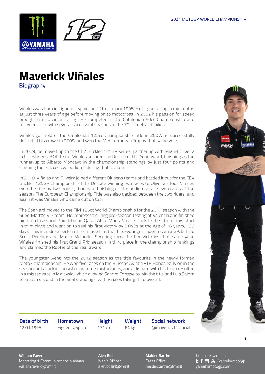 Maverick Viñales Biography