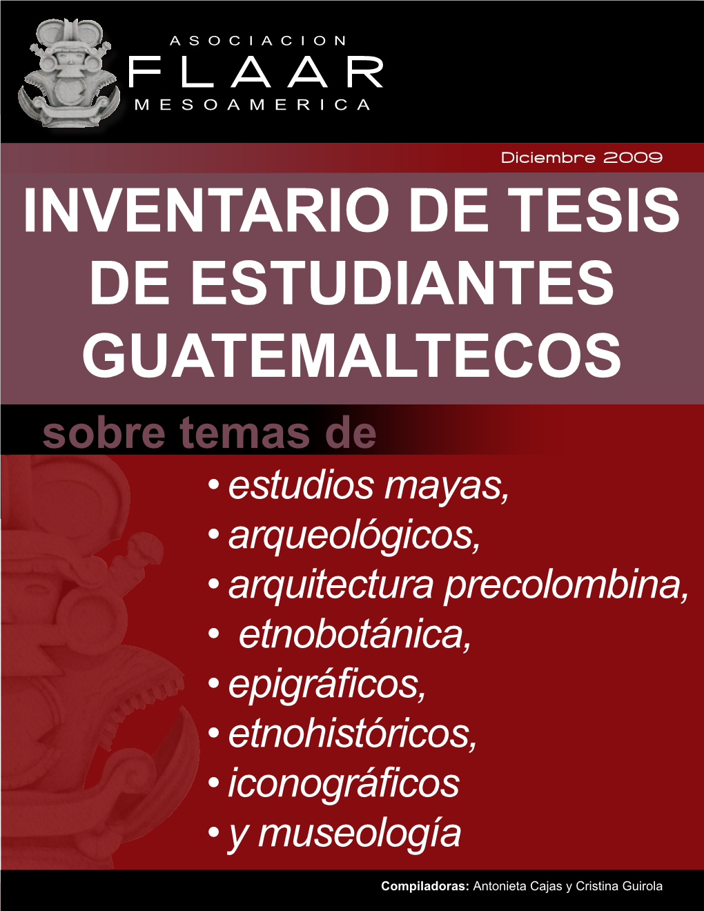 Inventario De Tesis De Estudiantes Guatemaltecos