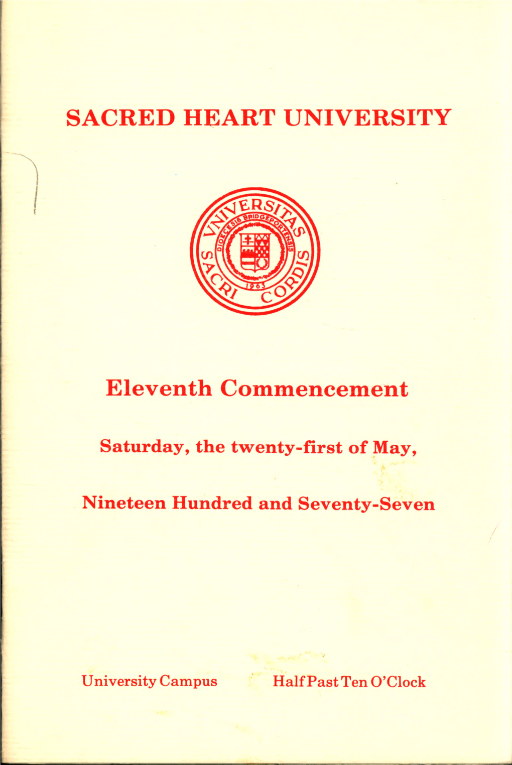 Commencement 1977