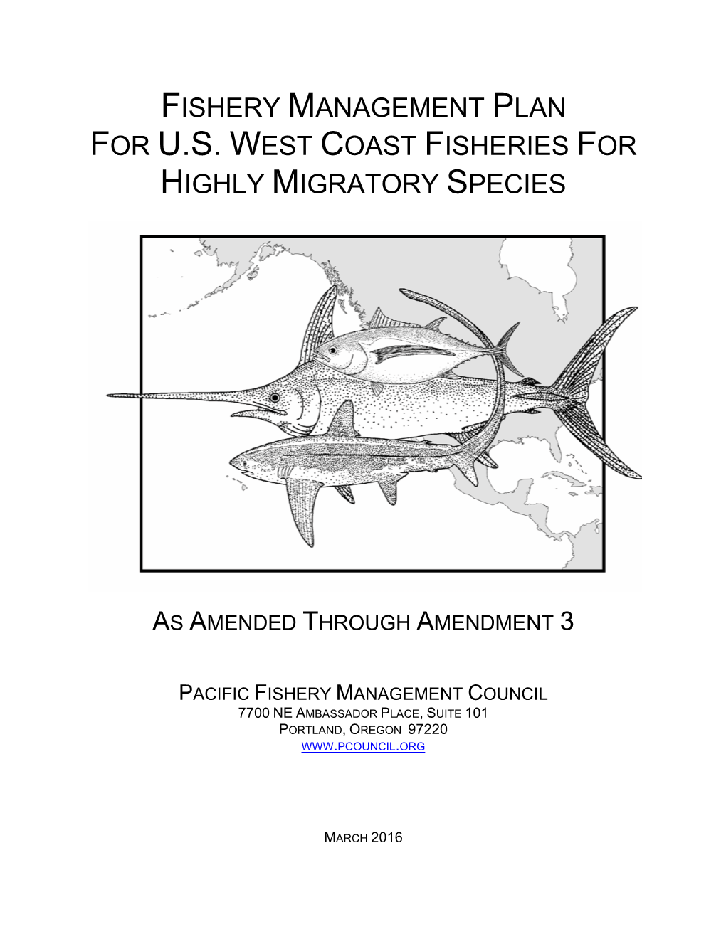 Fishery Management Plan for U.S