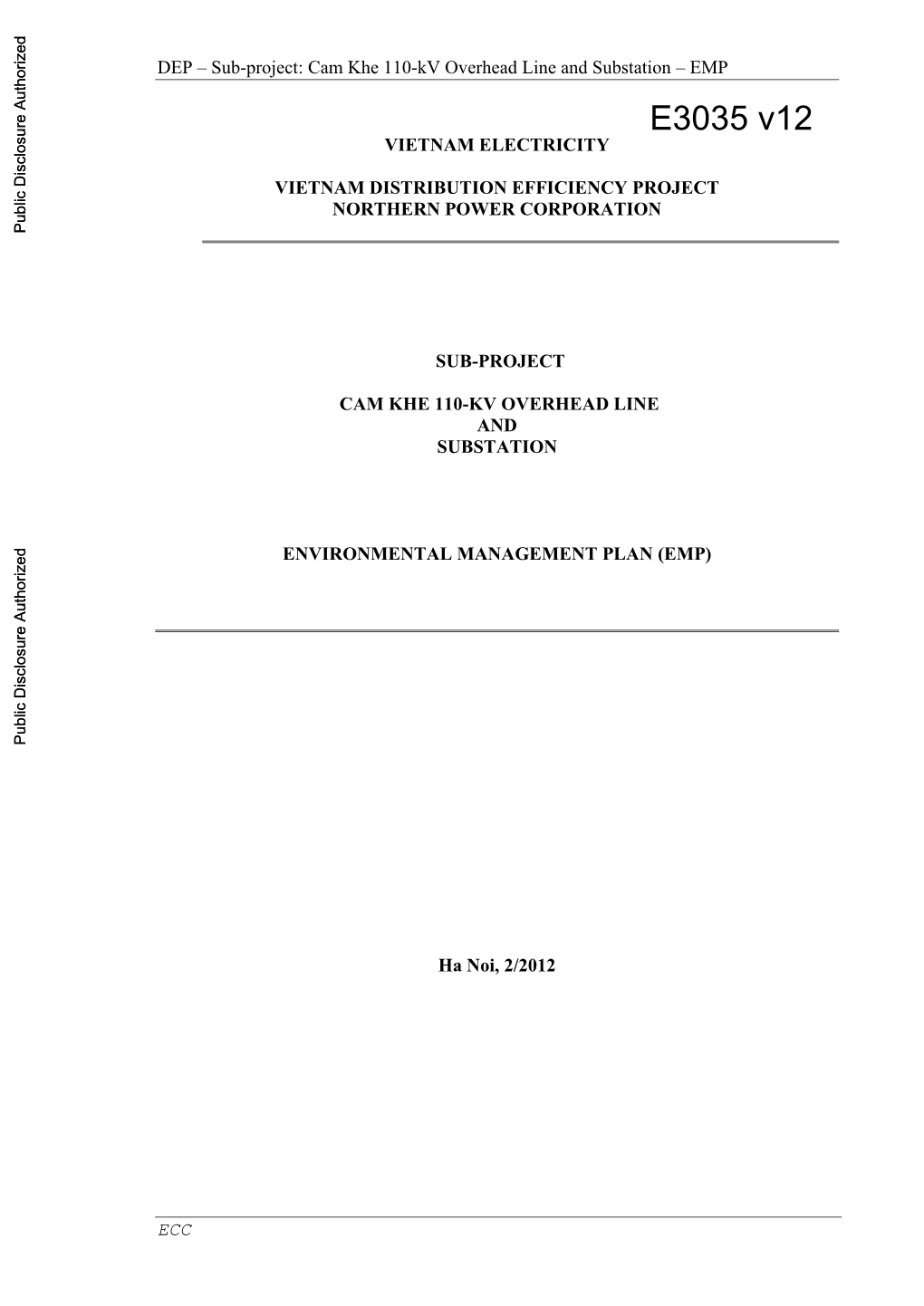 World Bank Document