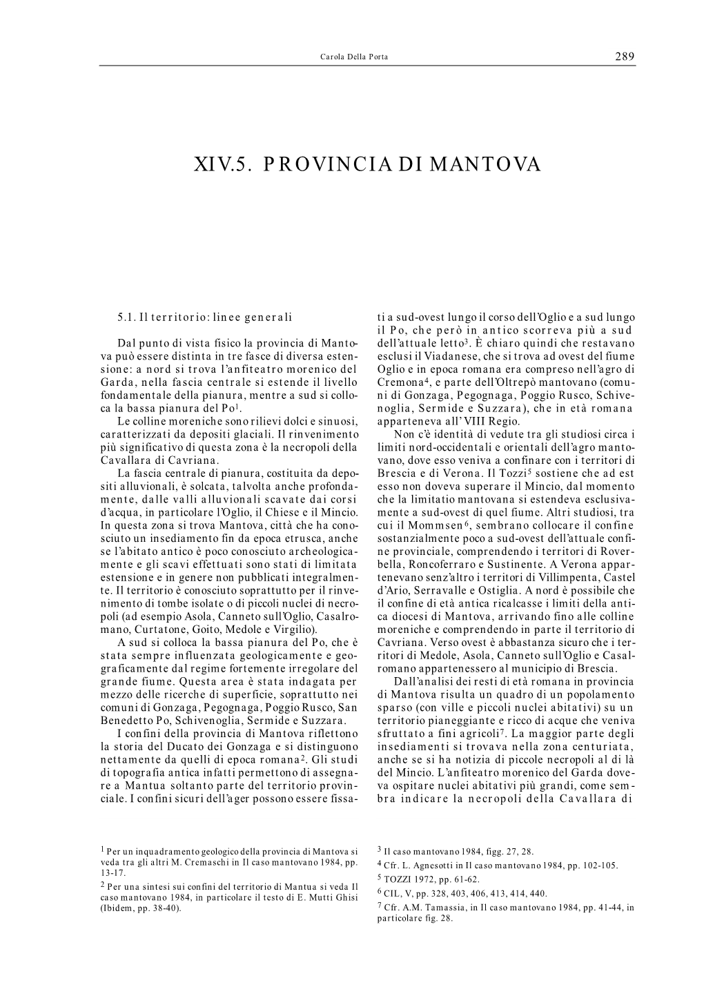 Xiv.5. Provincia Di Mantova