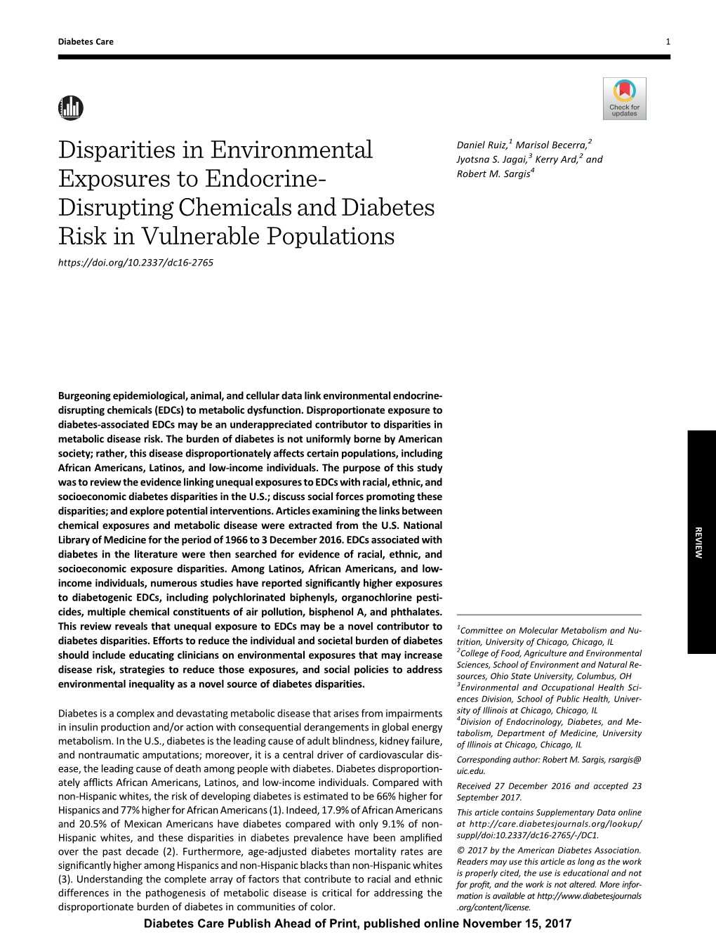 Endocrine-Disrupting Chemicals