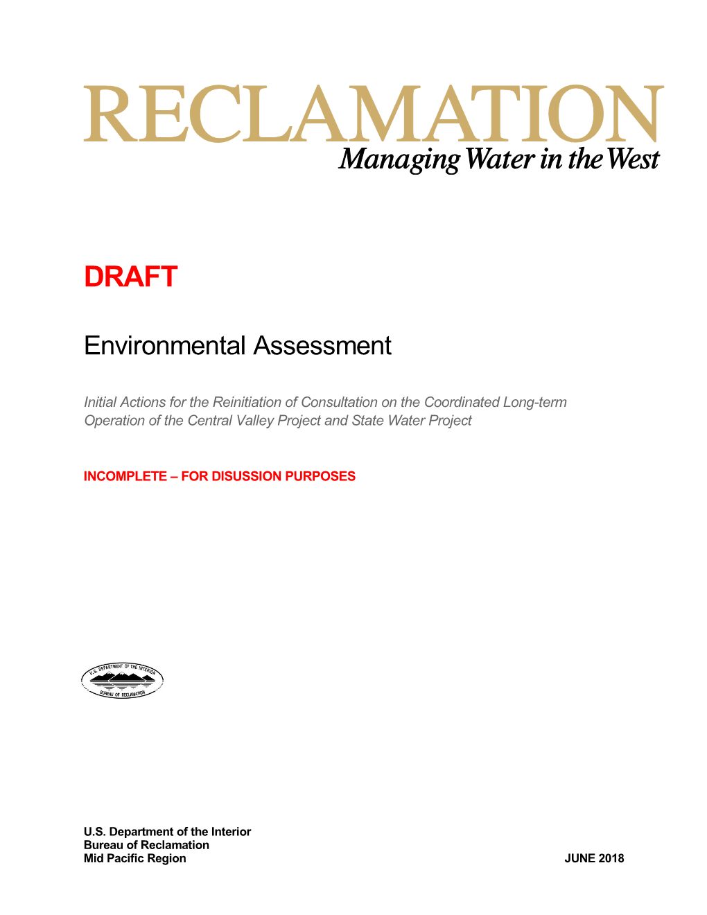 Environmental Assessment