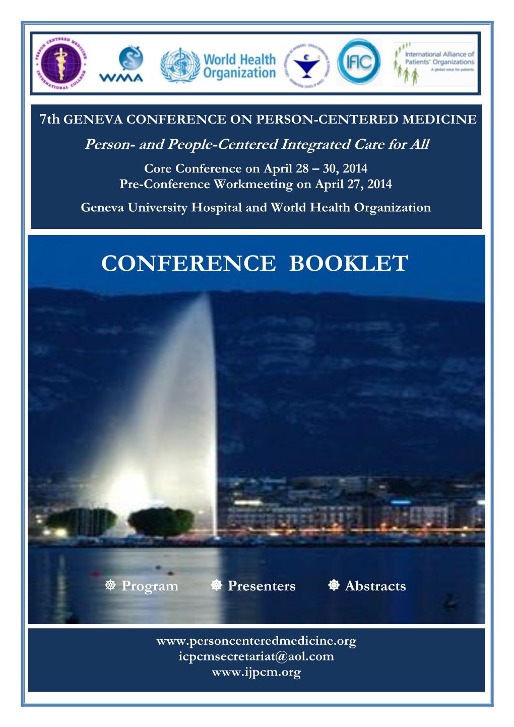 Conference Booklet