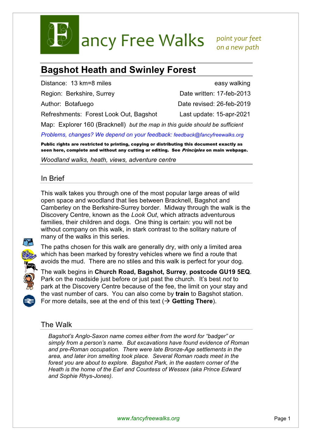 Bagshot Heath and Swinley Forest