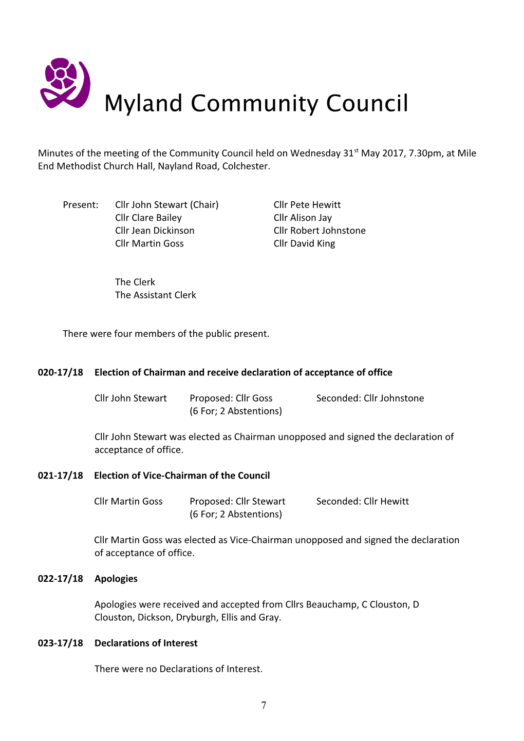 Myland Parish Council s2