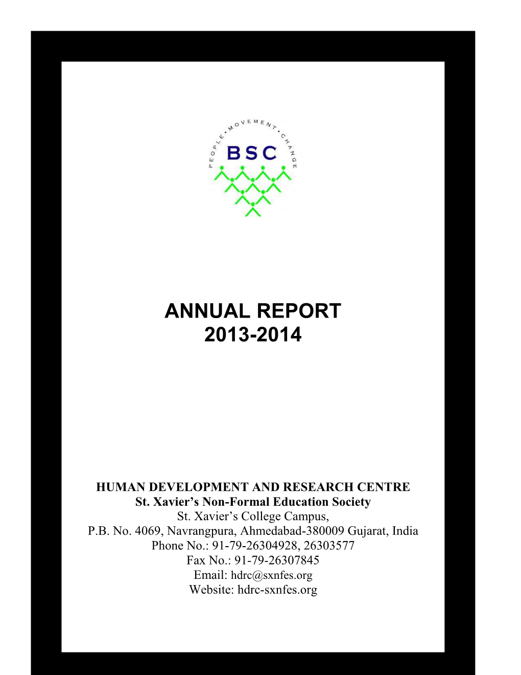 Annual Report 2013-2014