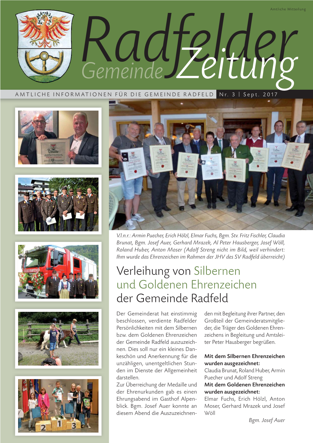 Gemeindezeitung September 2017