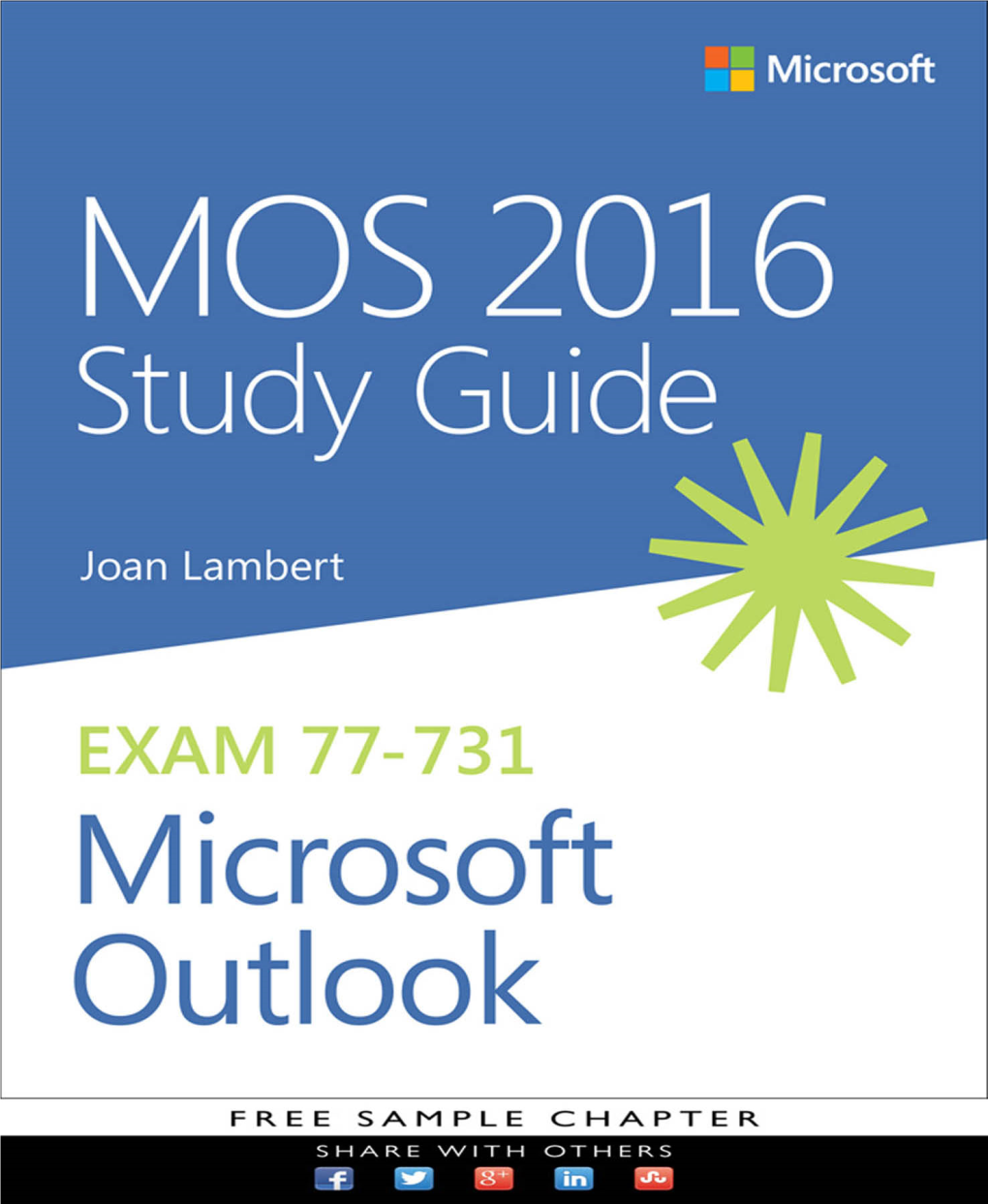 MOS 2016 Study Guide for Microsoft Outlook