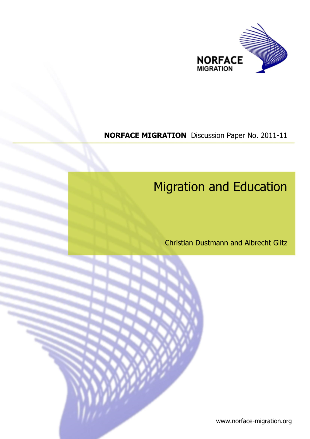 Migration and Education