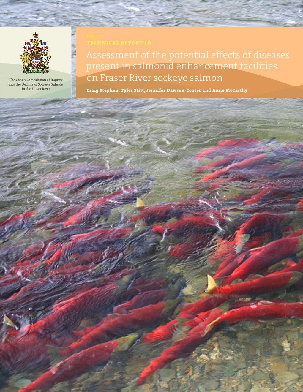 Assessment of the Potential Effects of Diseases Present in Salmonid