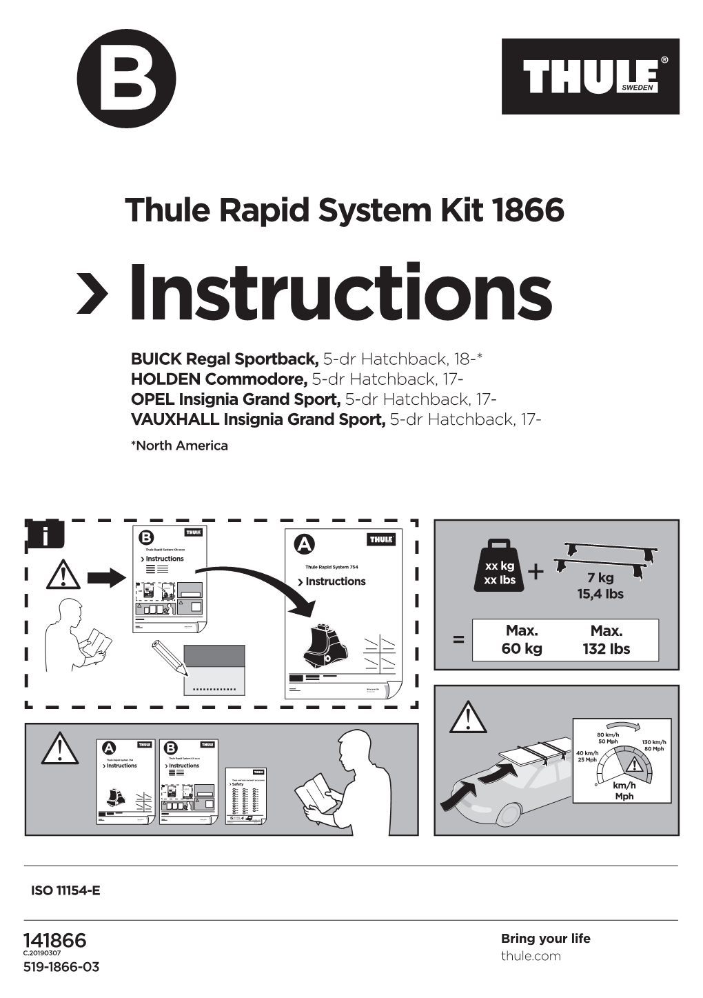 Thule Rapid System Kit 1866