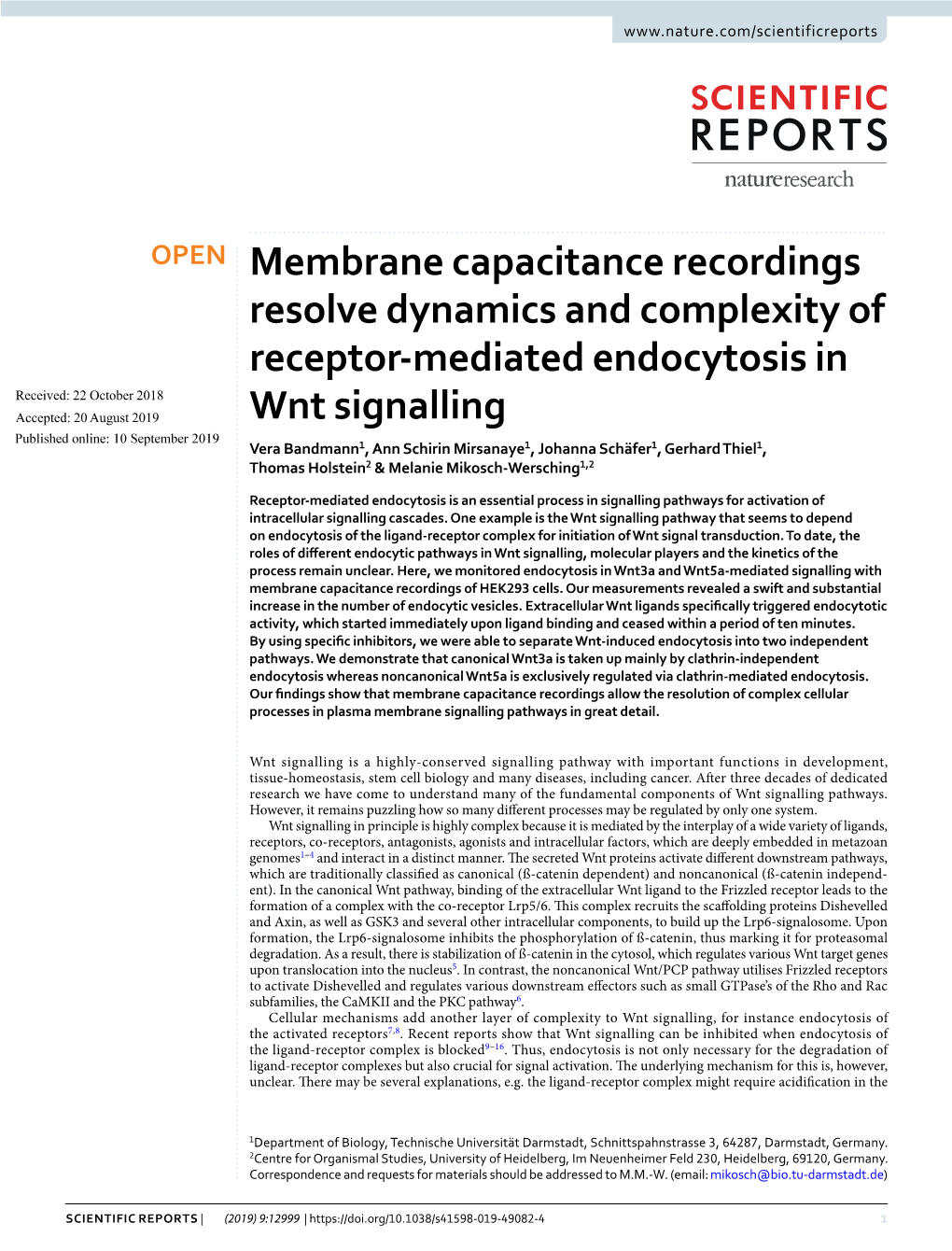 Membrane Capacitance Recordings Resolve Dynamics and Complexity Of