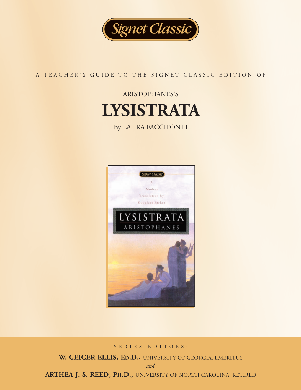 LYSISTRATA by LAURA FACCIPONTI