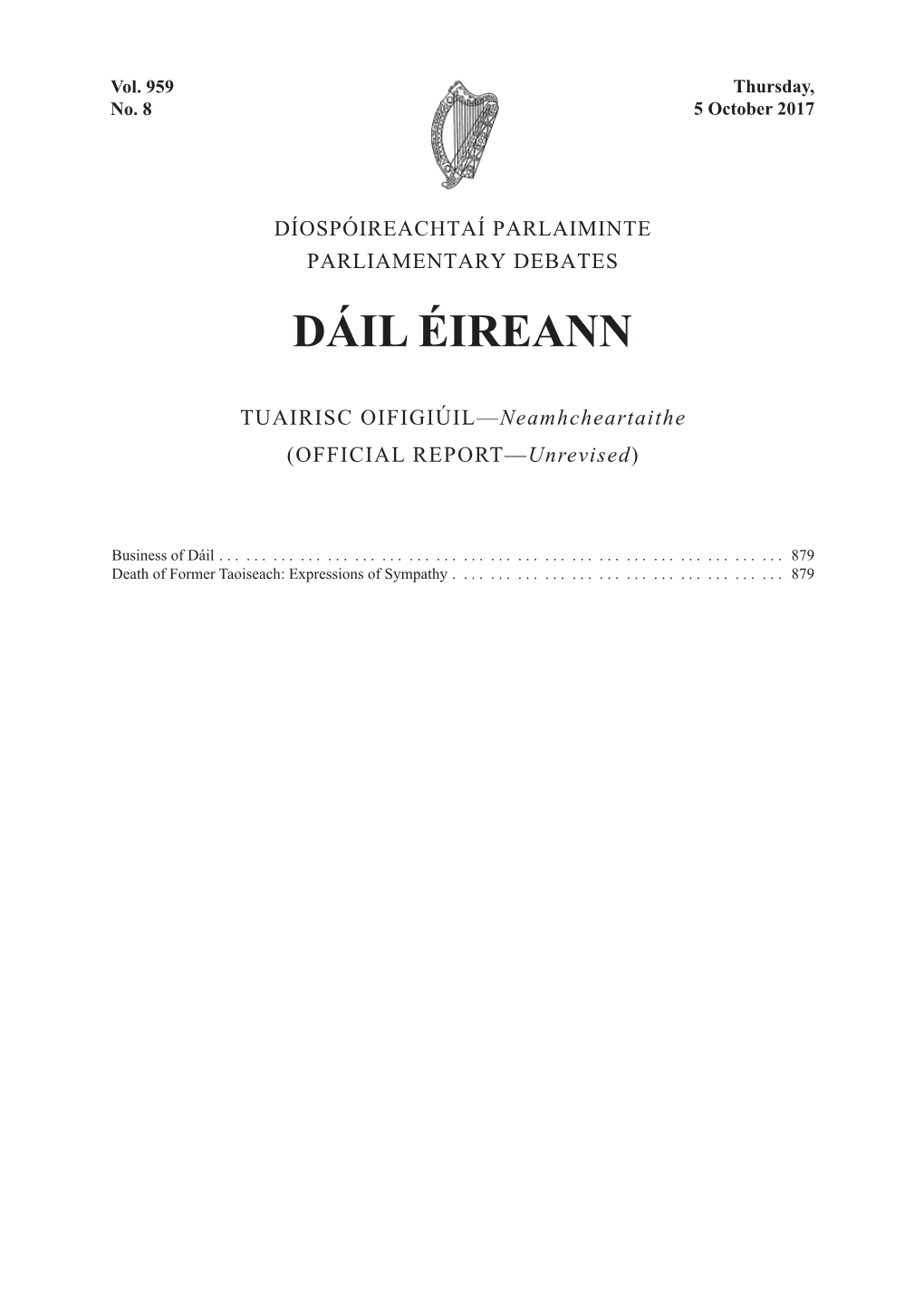 Dáil Éireann