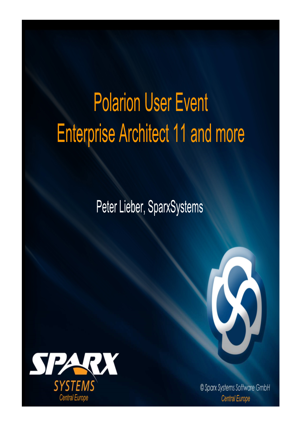 Peter Lieber, Sparx Systems