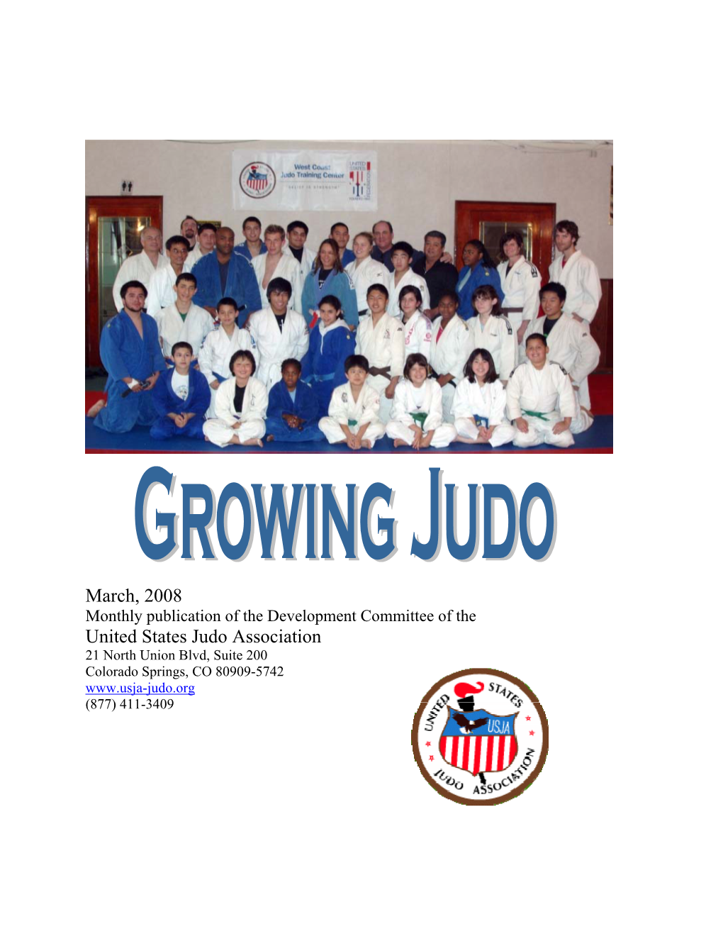 Growing Judo March 2008 2